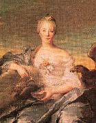 Jean Marc Nattier Madame de Caumartin as Hebe painting